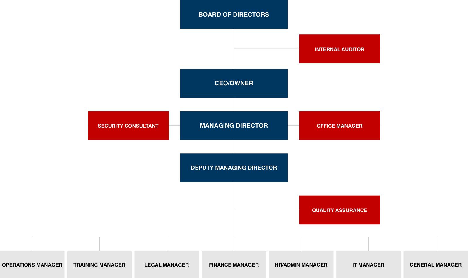 Company Structure | Global Security Services Group